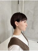 【太田達朗】すっきりまとまる耳かけショート/丸みショート