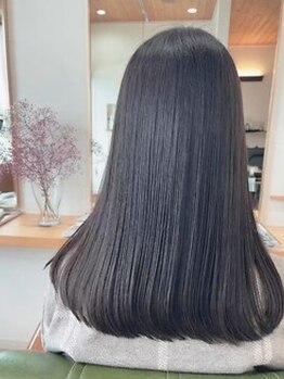 ハニーヘアー 掛川店(HONEY HAIR)の写真/一人ひとりの髪質やお悩みに合わせたヘアケアを☆髪の芯からうるおう、こだわりの髪質改善トリートメント♪