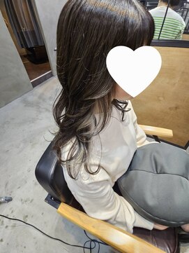 リンダイーロ(Linda Hiro) 【札幌円山】イヤリングカラー/ホワイトベージュ/デザインカラー