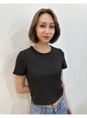 韓国風ボブ☆アッシュグレージュ