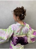 浴衣ヘアセット/着付け