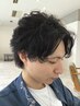 【メンズクーポン】カット＋パーマ ￥13000