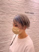ハイトーンショートボブ
