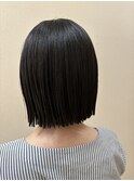 切りっぱなしボブ
