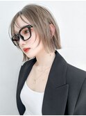 武井/前髪こなれミディイメチェンウェーブパーマ
