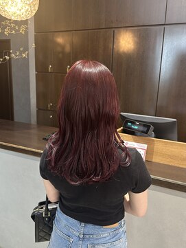 アールトゥーヘアー(art To Hair) ワインカラー/チェリーピンク/ロングカラー