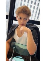 ロンド ストラーダ 心斎橋(Lond strada)&nbsp;メンズカット×波巻きパーマ×イメチェン[心斎橋]