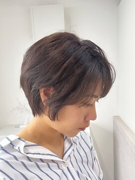 スイ(suiw) ふんわりショートボブ【suiw】昭和町/天王寺/阿倍野