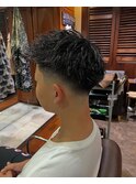 ソフトツイストフェードカット