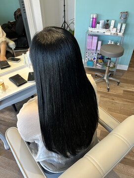 フローリア(flowria) ブルーブラック　×　艶カラー