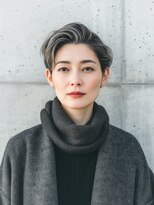 マリブ Malibu&nbsp;【モードショート】シルバーウェーブ＆エッジィライン