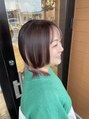 ヘアー ガーデン ルノン(Hair Garden Lunon) ルノン勤務歴12年、長いお客様だと10年越えのお付き合いに感謝!