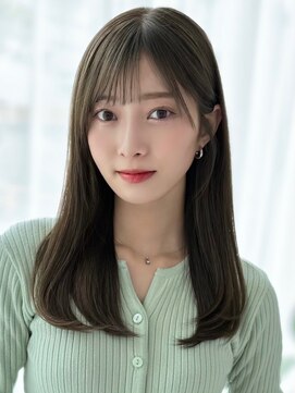 レイリー 原宿 表参道(Rayreee) 【F】髪質改善ストレート似合わせオリーブグレージュ