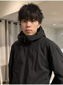 刈り上げマッシュ×パーマスタイル