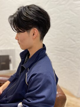 オーセンヘア(AUTHEN.HAIR) #カット#メンズカット#センターパート#ヘッドスパ