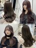 【miyuu指名☆盛れる韓国風hair】微ブリーチWカラー+潤いTR+韓国風巻き仕上げ