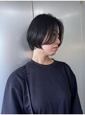 大人ショートボブ