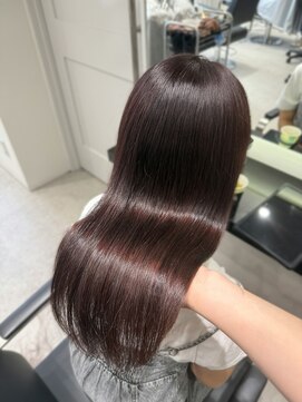 ソヨン 金山店(SOYON) ラベンダーブラウン/透明感カラー/ブリーチなし/美髪