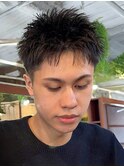 スパイキーショート/メンズショート/ツーブロック/刈り上げ
