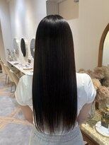 アンド ラ ブランシュ(&.La Blanche)&nbsp;アプリコットオレンジ/くびれヘア/縮毛矯正