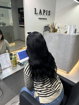 ラピス 福岡天神店(Lapis) エクステ/シールエクステ/ブルーブラック