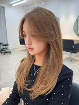 ソソ(soso.)&nbsp;ミディアムヘア/暗めカラー/グランマッシュ/木更津