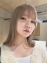 スリバー(sliver) ブリーチハイライト髪質改善ダブルカラーレイヤーカット