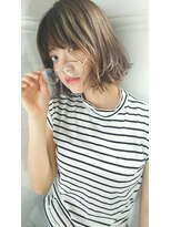 ディッセンバー 渋谷(December)&nbsp;『December』こなれ感たっぷりすそ揺れボブ   徳永恵里