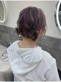 ツインお団子/心斎橋ヘアセット