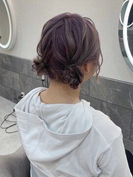 ヘア サロン クラン 東心斎橋店(hair salon clan) ツインお団子/心斎橋ヘアセット