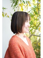 チェロ(CHERO)&nbsp;★美髪＃セクションカラー＃インナー＃大人ボブ＃丸みボブ