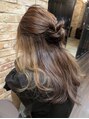 モナン(monan) 簡単ヘアアレンジもお任せください!