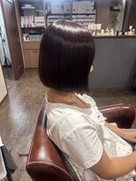 レリーヘアーデザイン(lelie hair design)&nbsp;-lelie-Yuma☆乾かすだけでまとまる艶ボブ