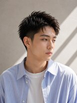 オラ ボーテ(Aura Beaute)&nbsp;さわやかショート ツーブロック アップバング 刈り上げ レイヤー