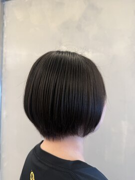 ダリー 円山店(Dali) Aujua新ライン☆ミラジェリィ×おさまりショートボブ