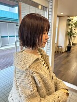 テンキ(tenki) レイヤーボブ×ラベンダーブラウン