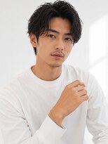 ローム 北花田店(Rome) 大阪北花田ニュアンスパーマフェザーパーマセンターパートゆるめ