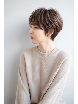 ハッコ 下赤塚店(hacco)の写真/つや髪叶う大人ショートボブ◎エイジングケアも。まとまりやすく毎日輝く!