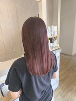 ジュエ ヘアー デザイン(Jue hair design)&nbsp;秋先取りピンクラベンダー/イルミナカラー/知立美容室/20代