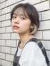 耳かけで可愛い★ イヤリング・全頭カラー・似合わせカット 19800 → 17600