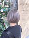 ココット 築町店(COCOT)の写真/《メルカ築町内》グレイカラーでもオシャレに！大人気の白髪ぼかしハイライトでワンランク上のスタイルへ♪