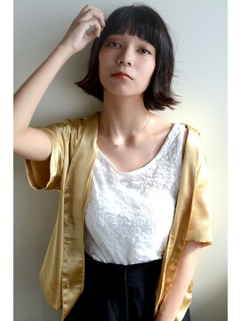 ミラバイグリーン(Mira by green) Hewn Bob　×　外ハネ　【簡単スタイリング】＃2