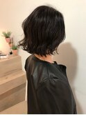 30代から40代の方にオススメ☆ ウェーブボブ☆