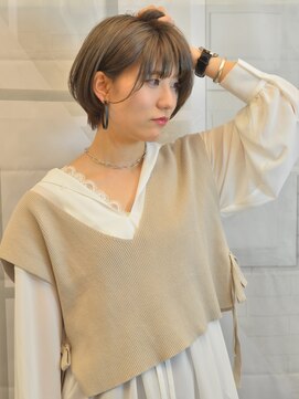 ヌーベス 宝塚小林(nubes) 大人かわいい☆小顔ショートボブ