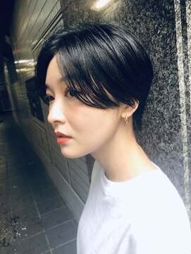 フラミューム 恵比寿(flammeum) ミヤザキスタイル カジュアルなハンサムショート