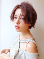 シー バイ ロンド 新宿(Sea by Lond)&nbsp;赤髪ハンサムショート