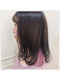 [cropes辻堂 斉藤]インナーカラー×ピュアピンク