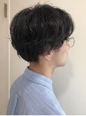 クリームパーマ×マッシュ