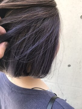 トリエラ(TRIELA) インナーカラー×ブルーバイオレット