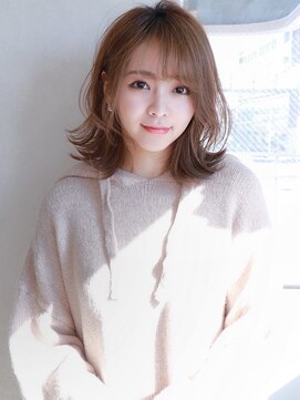 ミルティ(Myrtille) Myrtille ☆大人かわいいふんわり外ハネミディ☆